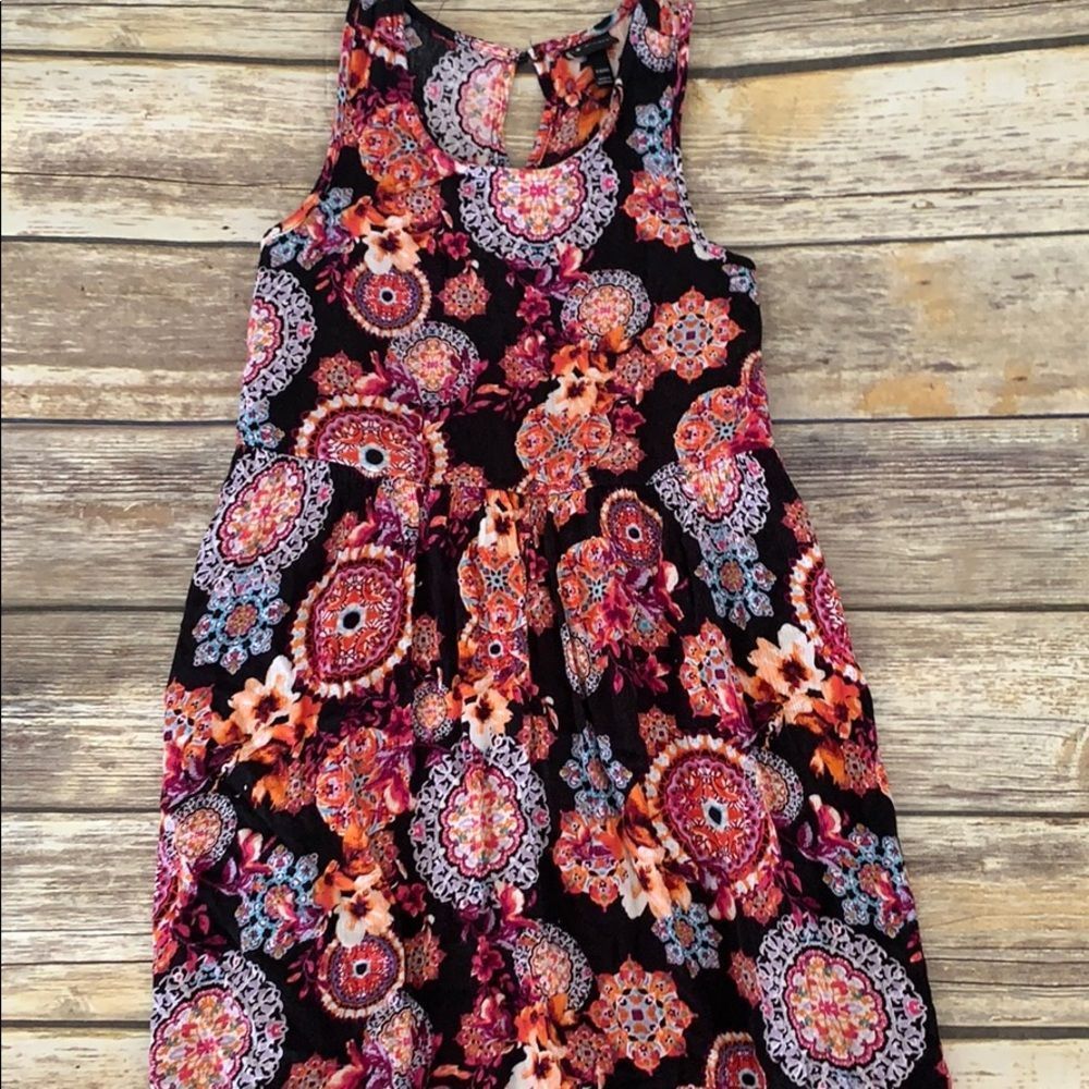 Art Class High Low Maxi Dress